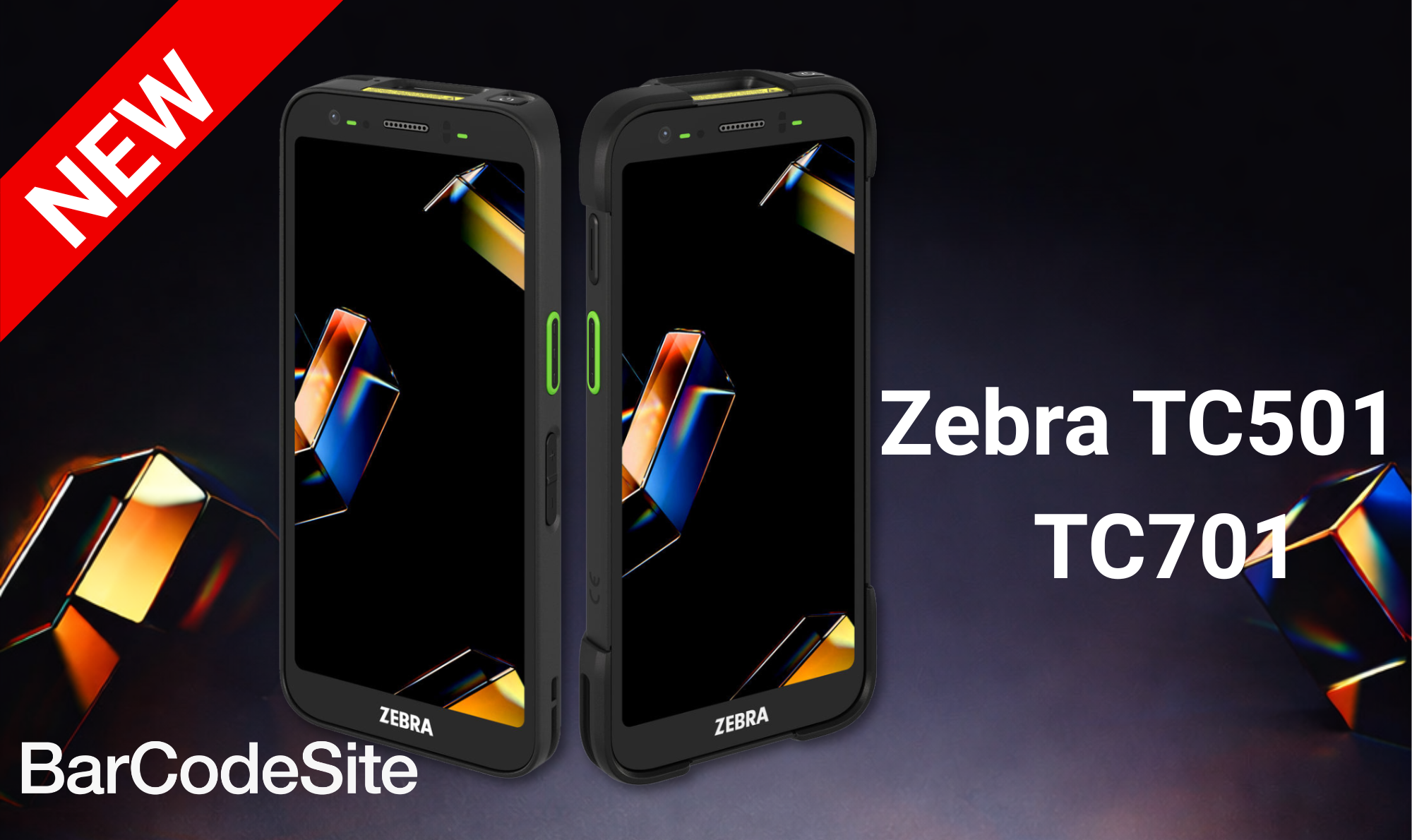 Zebra TC501 e TC701 terminais de nova geração