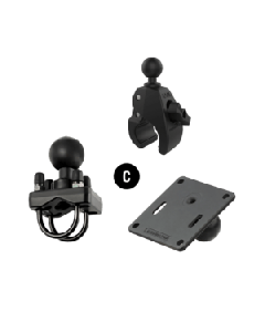 RAM® Composite Round Plate with Ball - C Size