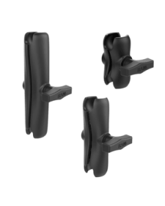 RAM Double Socket Arm with Round Ball Plate - C Size Long